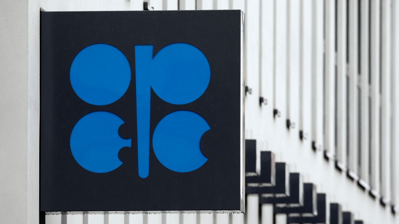 The logo of the Organization of the Petroleum Exporting Countries (OPEC) in Vienna March 16, 2010. 