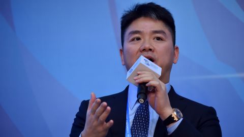 Richard Liu is the founder of one of China's biggest e-commerce companies, JD.com.
