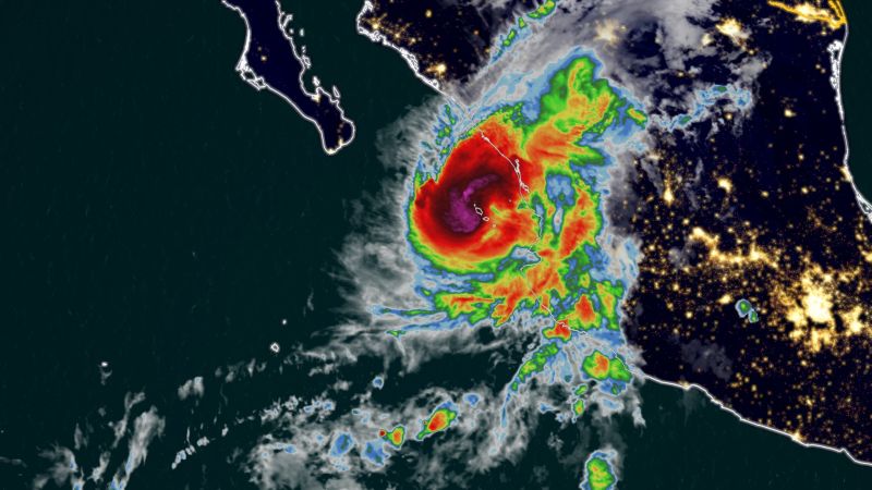 Mexico braces for Hurricane Orlene as the storm heads for Mazatlán