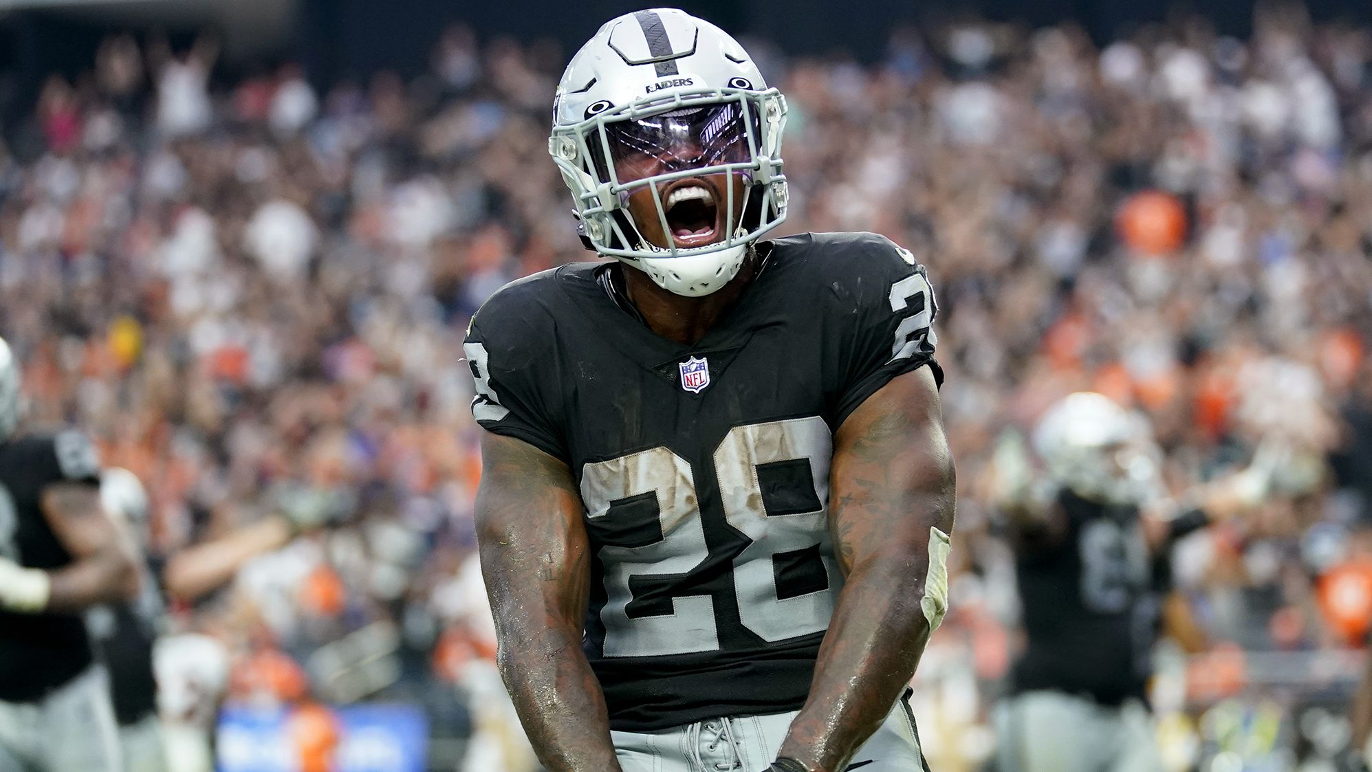 The Las Vegas Raiders earned their first win of the 2022 season when they beat the Denver Broncos 32-23 in front of their home crowd. The Raiders relied on a heavy run game, led by Josh Jacobs' 144 yards and two TDs on 28 carries.