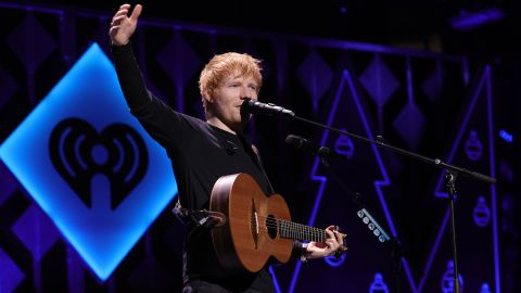 Ed Sheeran, performing here in 2021, has announced a new tour.