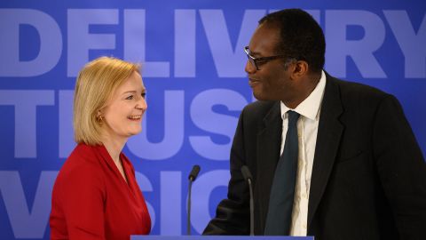 Liz Truss and finance minister Kwasi Kwarteng faced weeks of pressure after the mini-budget.