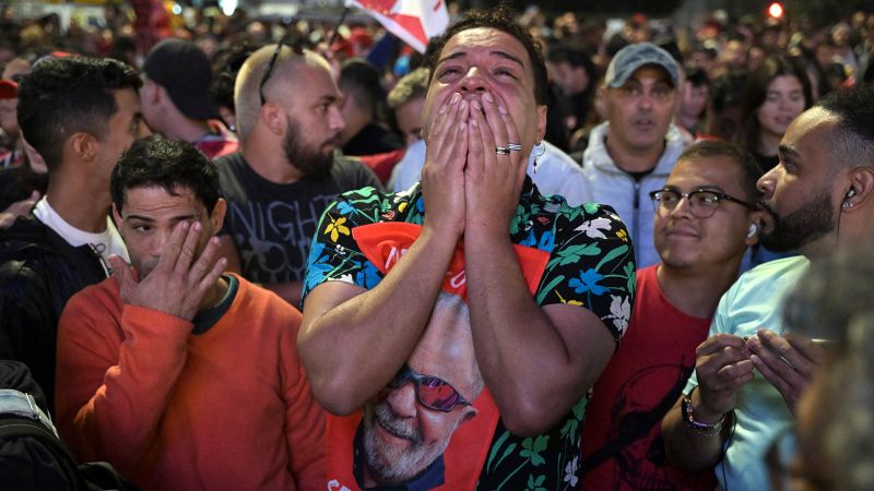 In pictures: Brazilians vote in hotly contested presidential elections