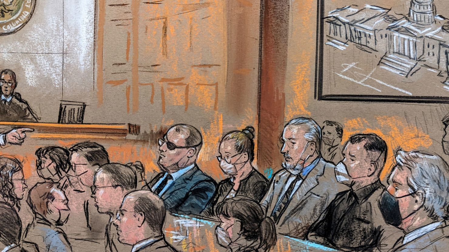 Oath Keepers trial juror replaced after testing positive for Covid 19