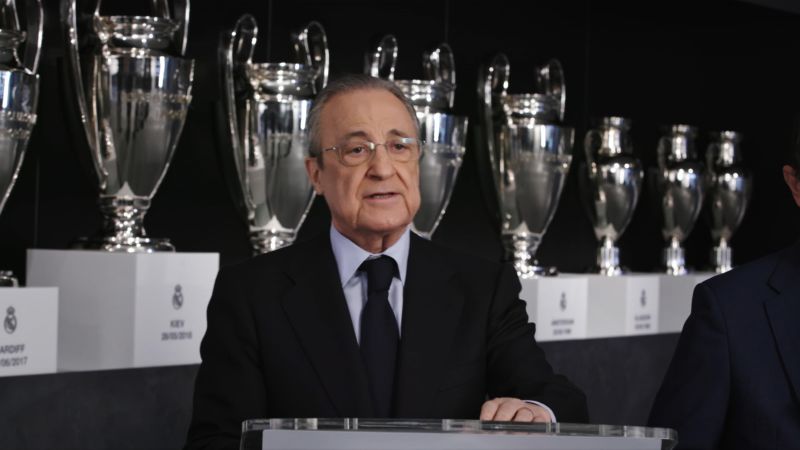 Real Madrid President Perez says fans are drifting away from football | CNN