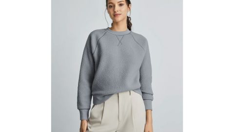 Everlane The ReNew Fleece Raglan Sweatshirt