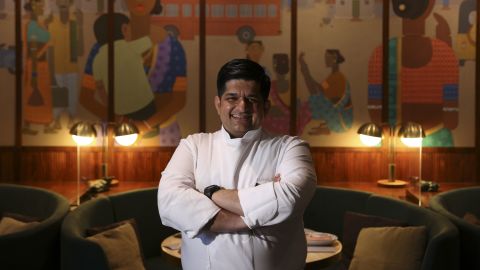 Chef Manav Tuli of Rosewood Hong Kong restaurant Chaat. 