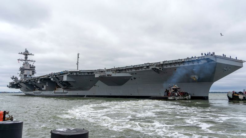 USS Gerald Ford: Najnovšia a najpokročilejšia lietadlová loď amerického námorníctva nasadená po prvý raz