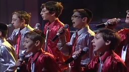A still from a performance of the Miami Boys Choir in 2008.