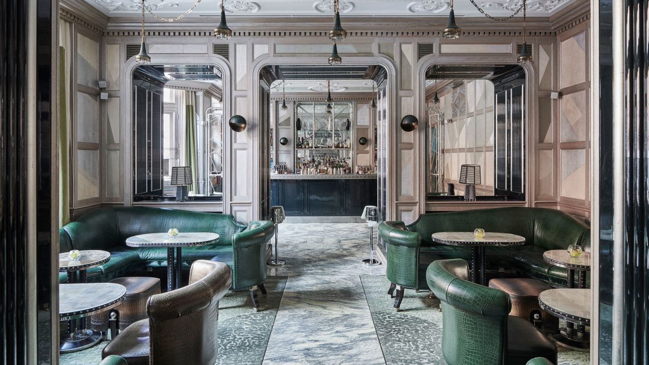 <strong>8. The Connaught Bar, London.</strong> After two consecutive years at No. 1, this elegant London hotel bar dropped to No. 8 for 2022.