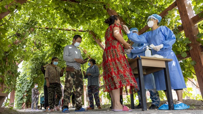 China bans residents from leaving Xinjiang, just weeks after its last Covid lockdown