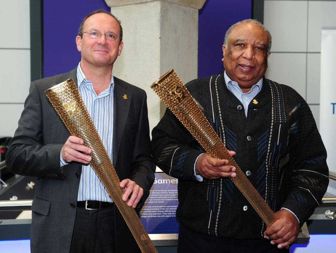 Jim Redmond was nominated to carry the Olympic torch during the London 2012 Torch Relay.