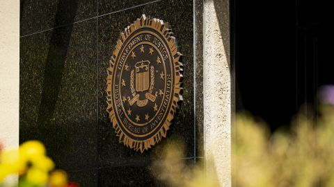The Federal Bureau of Investigation (FBI) seal at its headquarters in Washington, D.C., US, on Monday, Aug. 22, 2022. 