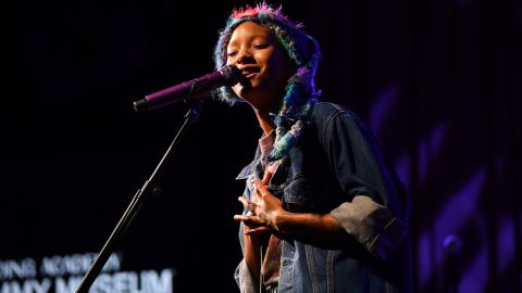 Willow Smith performs at the GRAMMY Museum on September 26 in Los Angeles, California.
