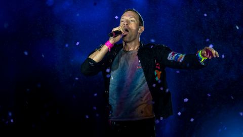 Chris Martin of Coldplay, performing here in September, is dealing with a lung infection.