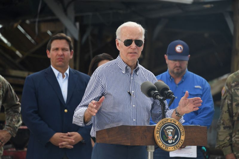 Biden And DeSantis Put Political Rivalry Aside -- For Now -- As ...