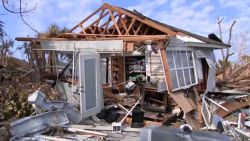 Damage from Hurricane Ian in Sanibel Island, Florida, on October 5.