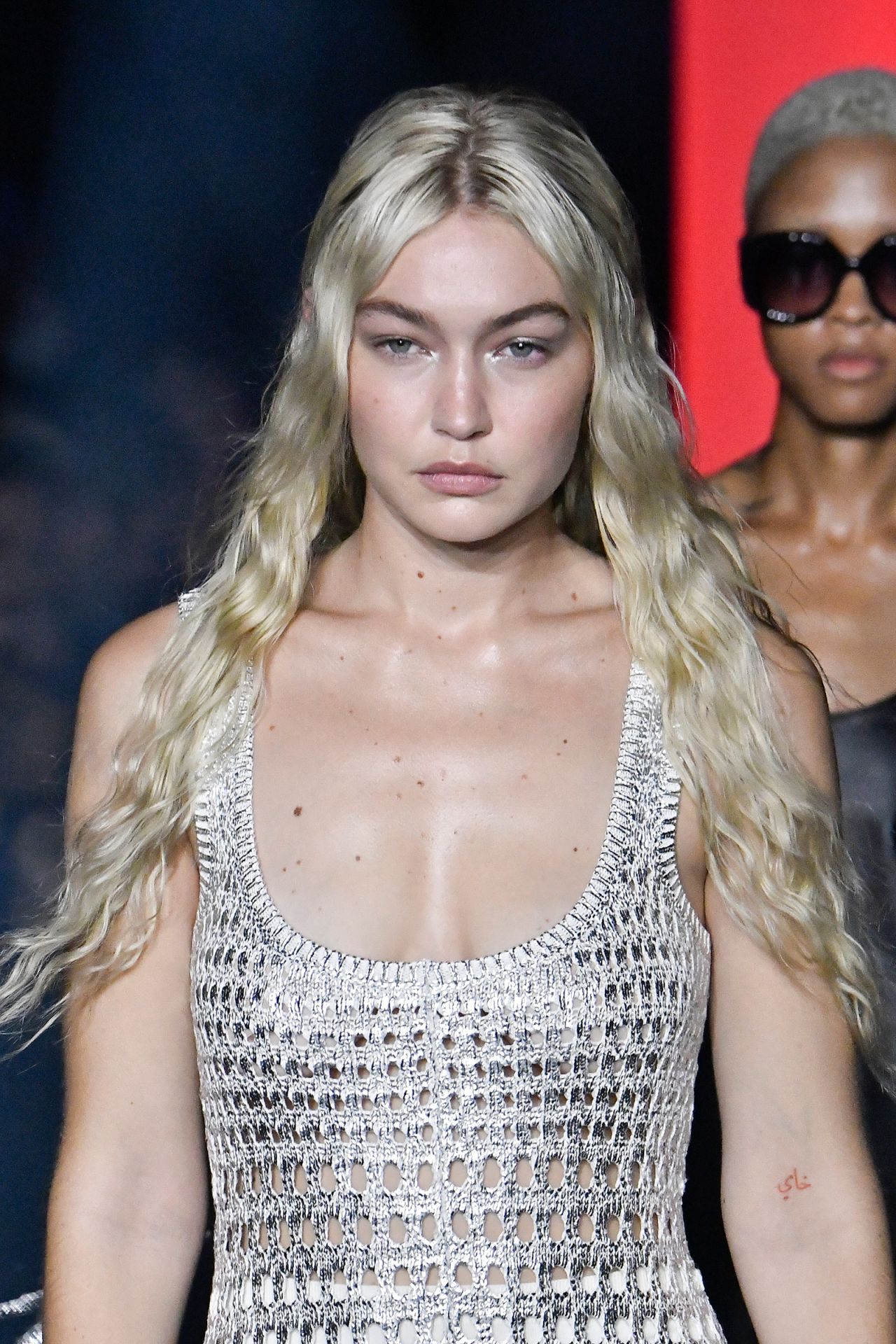 Chloé's collection was inspired by star power -- in both science and pop culture -- with an array of famous faces (including Gigi Hadid) in the model line up.