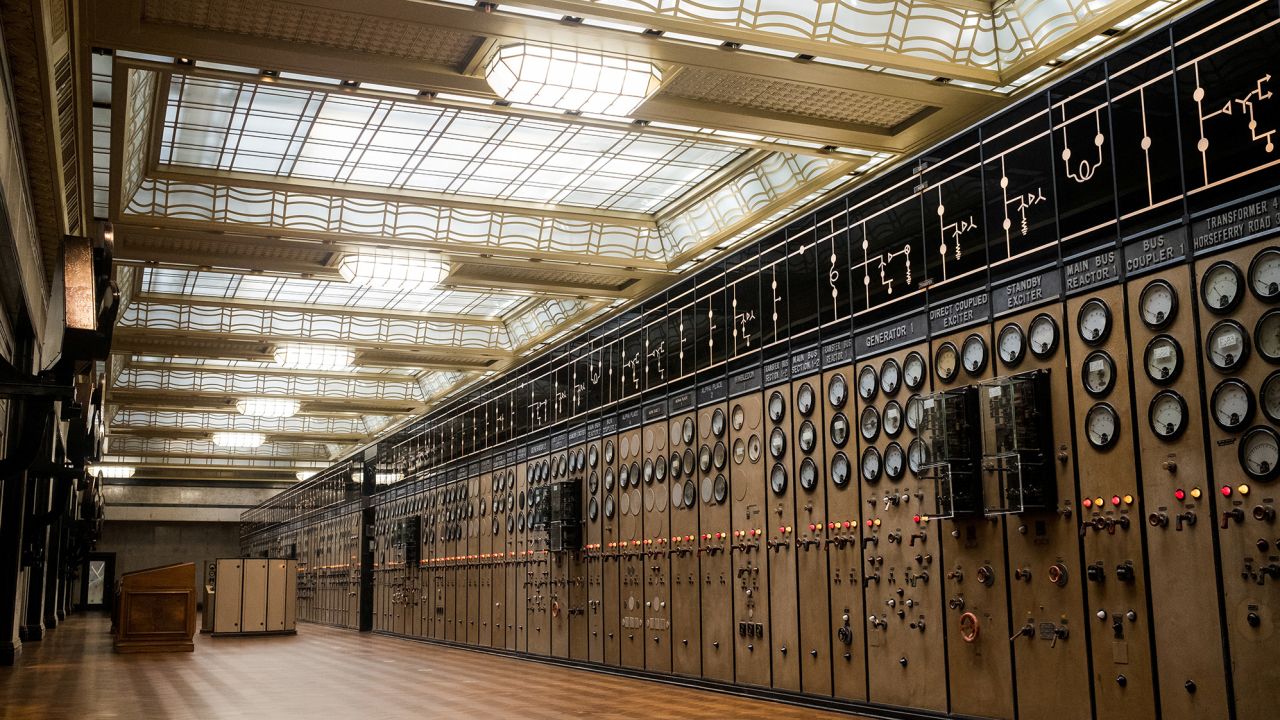 A view of Control Room A .