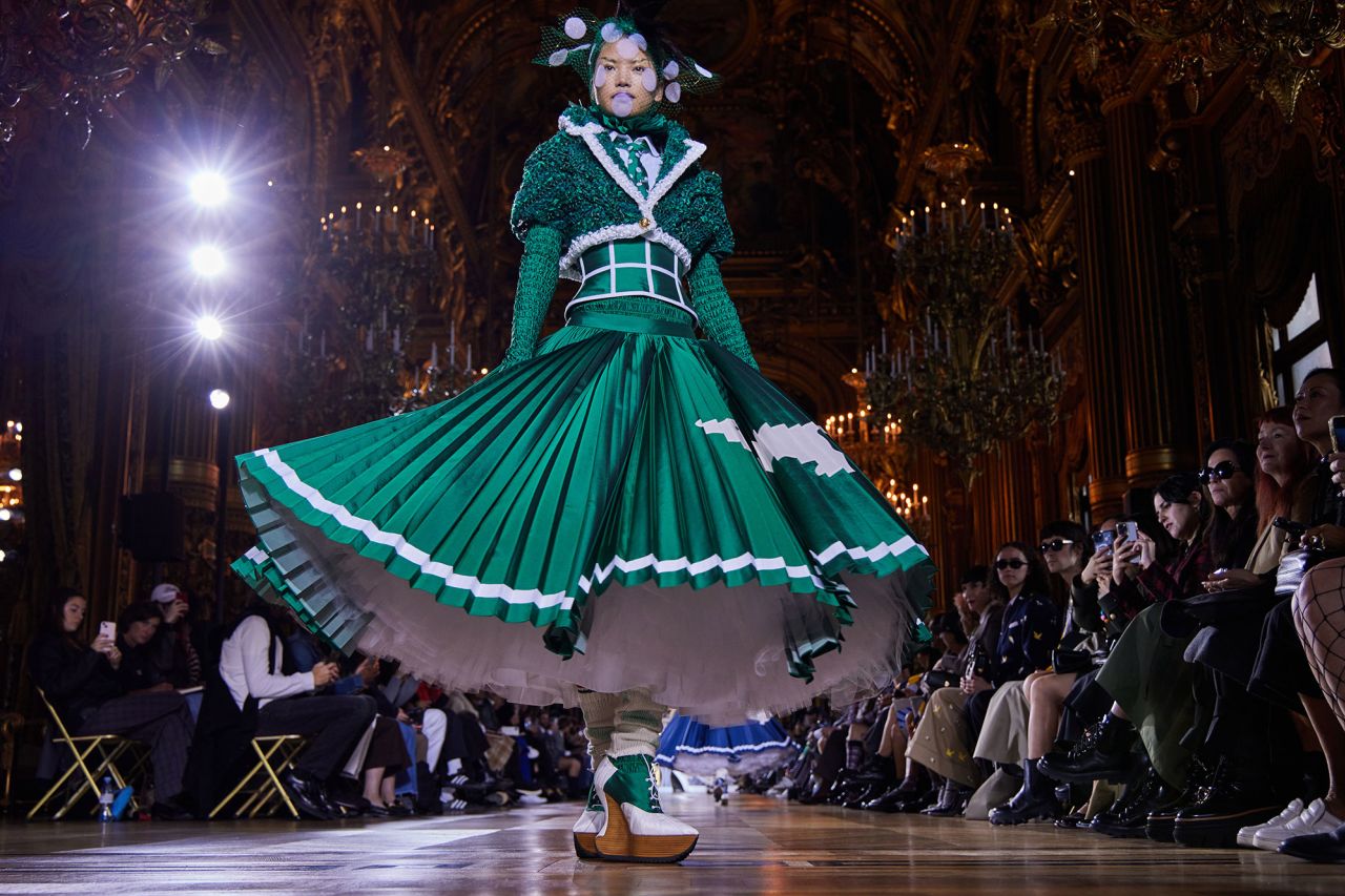 Thom Browne also pursued a fairytale theme, as his Spring-Summer 2023 show was inspired by "Cinderella."