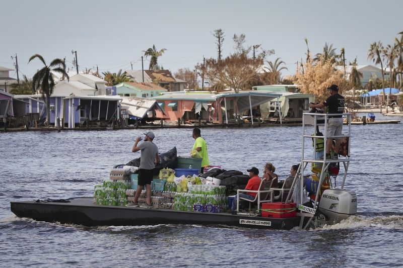 More than a week after Hurricane Ian Florida residents frustrated