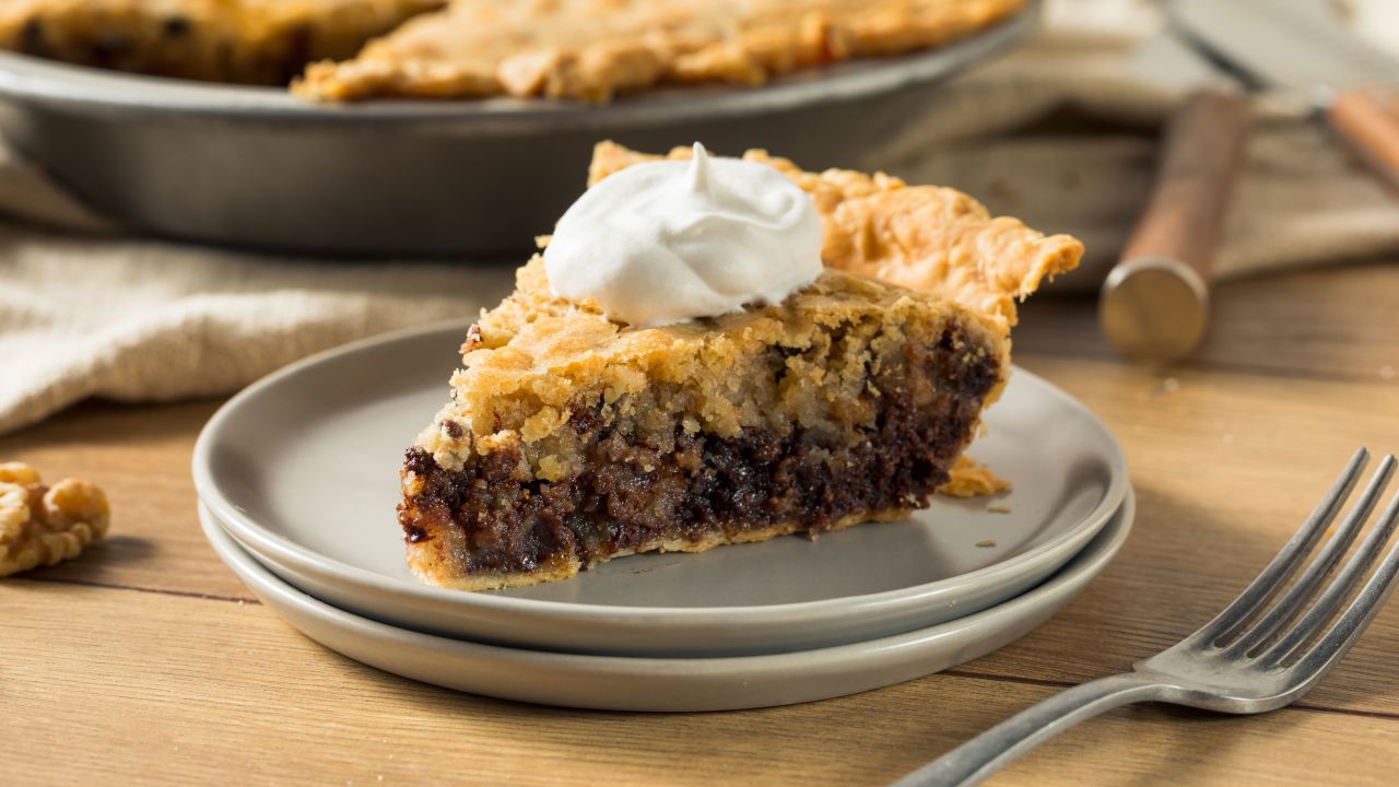 A delicious chocolate walnut pie has been the source of much legal wrangling.