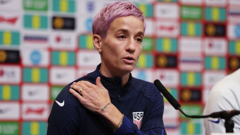 Megan Rapinoe told a press conference Thursday that players were not protected.