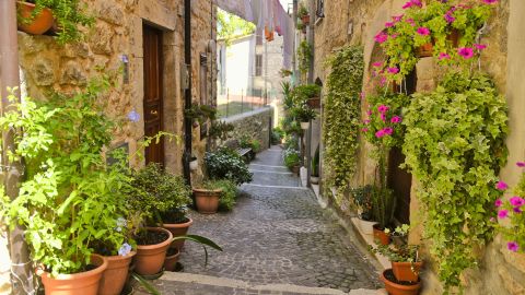 Amaseno is a picture perfect village -- with an added draw.