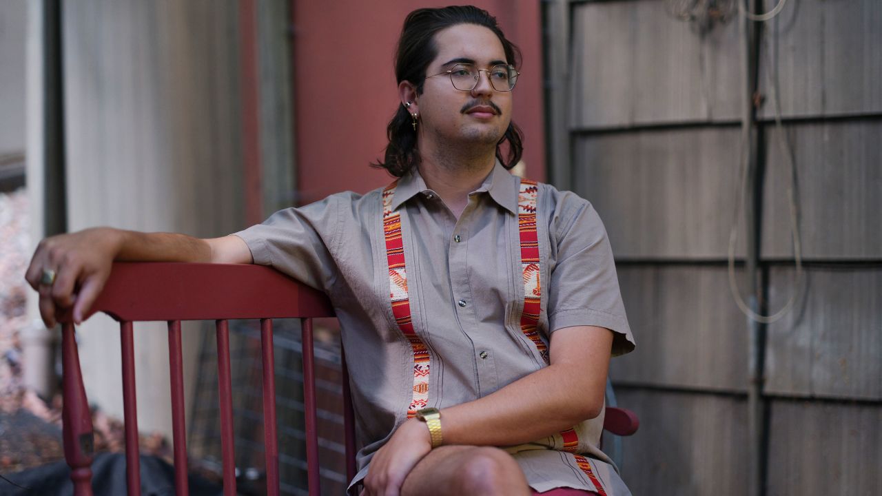 Robert Schentrup at his Seattle apartment on September 15, 2022.