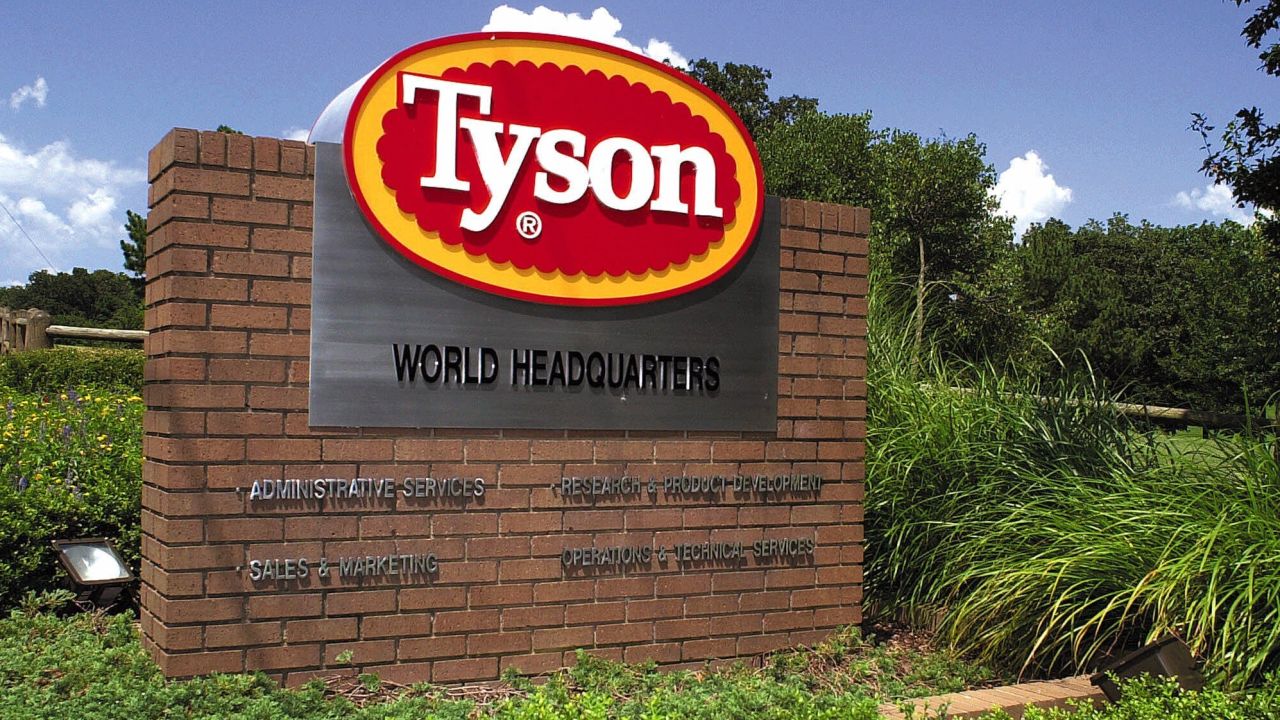 Tyson is moving its Chicago staff to its headquarters in Arkansas.