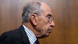 Senator Chuck Grassley (R-IA), Committee Ranking Member, arrives for a Senate Judiciary Subcommittee hearing on antitrust laws and enforcement, at the U.S. Capitol, in Washington, D.C., on Tuesday, September 20, 2022. (Graeme Sloan/Sipa USA)
