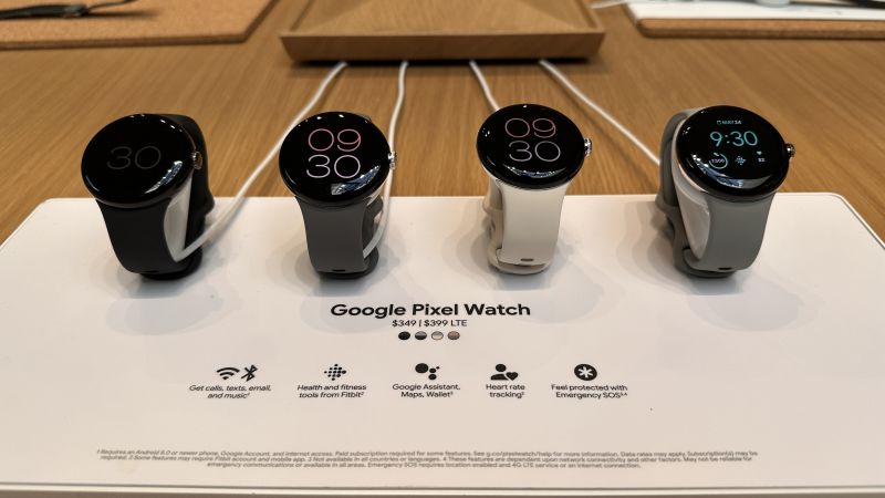Google Pixel Watch: Hands-on | CNN Underscored