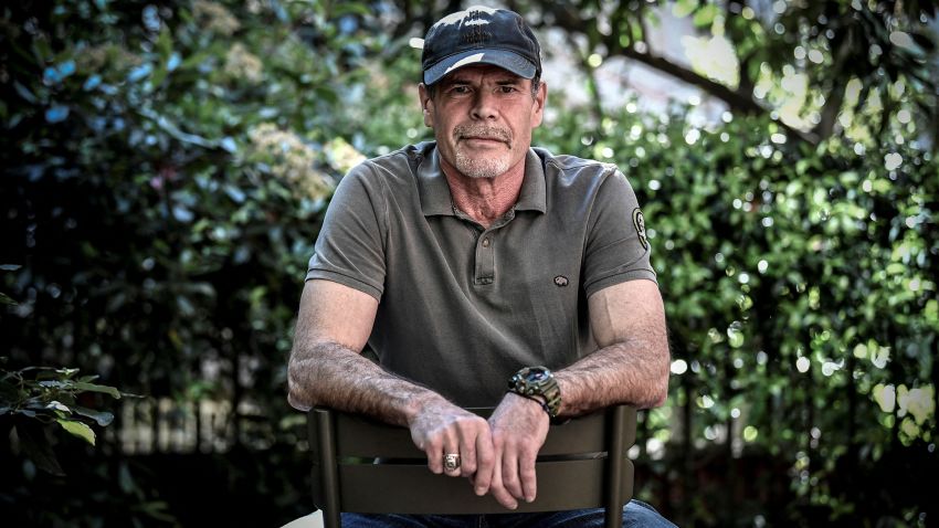 Marat Gabidullin, a former Russian mercenary for the Wagner Group, poses for a photo in Paris, May 11, 2022. (Photo: STEPHANE DE SAKUTIN/AFP) (Photo: STEPHANE DE SAKUTIN/AFP via Getty Images)