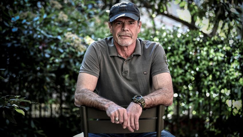 Former Russian mercenary of the Wagner group Marat Gabidullin poses during a photo session on May 11, 2022 in Paris. (Photo by STEPHANE DE SAKUTIN / AFP) (Photo by STEPHANE DE SAKUTIN/AFP via Getty Images)