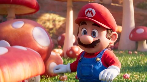  Chris Pratt voices Mario in the upcoming 'Super Mario Bros. Movie,' based on the video game.