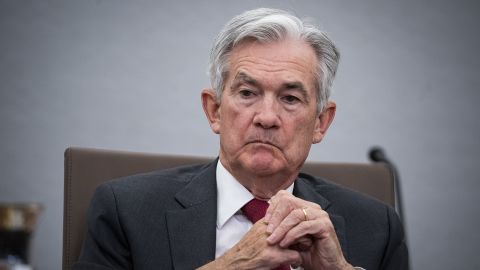 Jerome Powell, chairman of the US Federal Reserve, during a Fed Listens event in Washington, D.C., US, on Friday, Sept. 23, 2022. 