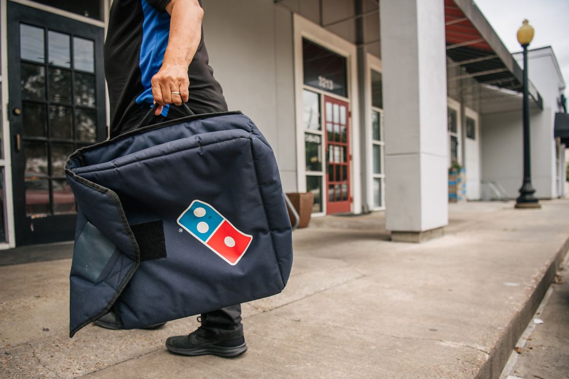 Domino's said its delivery business struggled last year. 