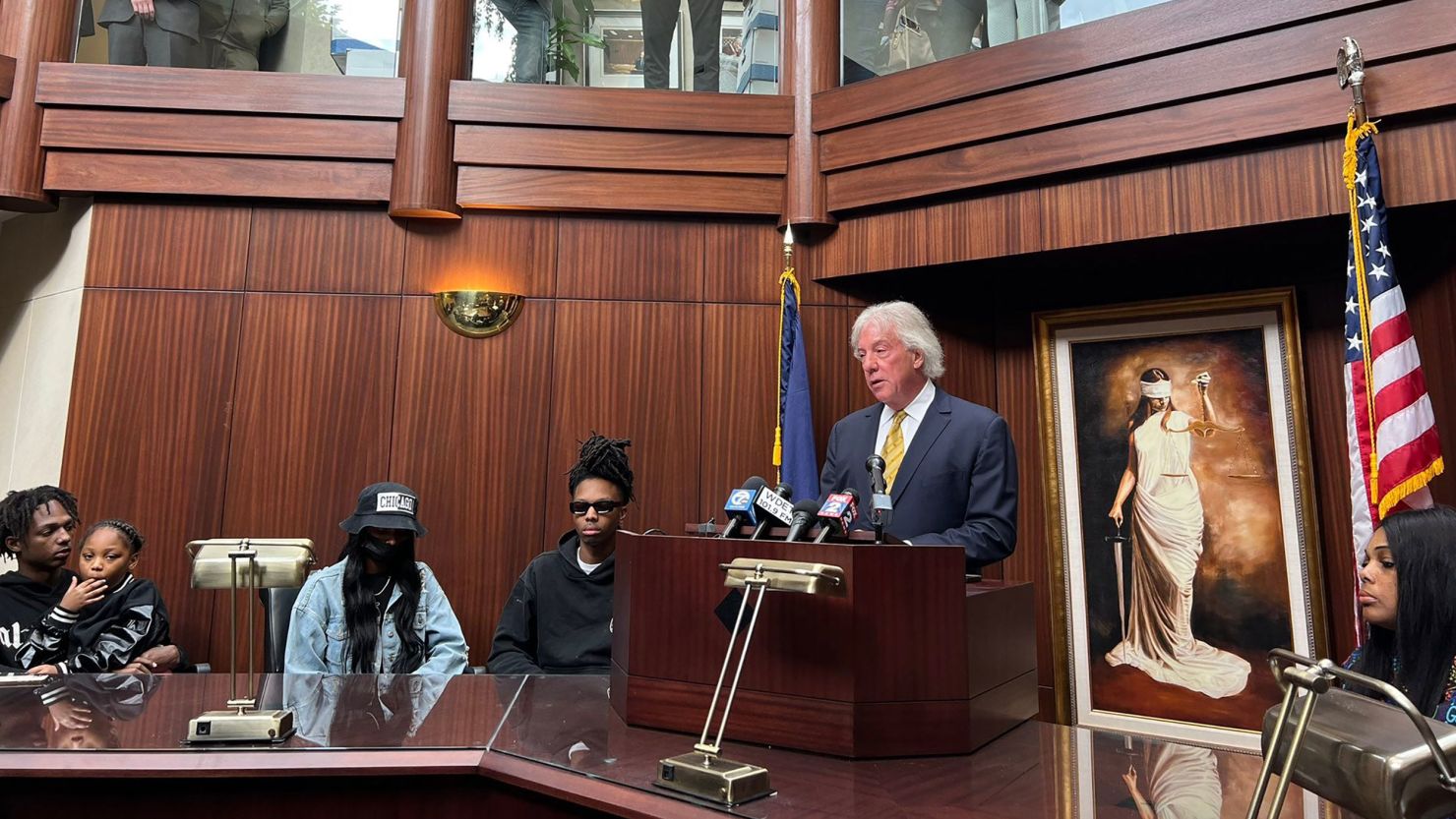 Attorney Geoffrey Fieger addresses the death of Porter Burks, the Detroit man killed by police during a mental health crisis.