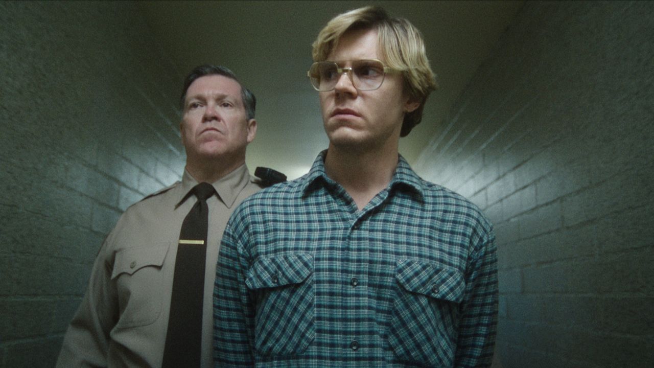 Evan Peters as Jeffrey Dahmer in 'Monster: The Jeffrey Dahmer Story.'