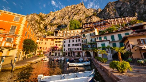 Limone is a tiny fishing village on Lake Garda.