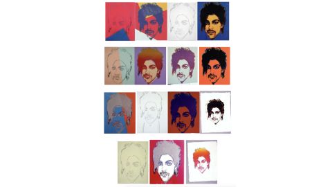 Warhol silkscreens of Prince, from Supreme Court filings