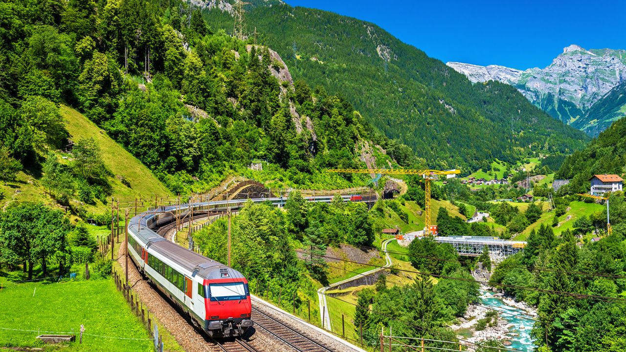 To save costs on flights, it can be cheaper to fly to a nearby country then hop on a train to your chosen destination.  