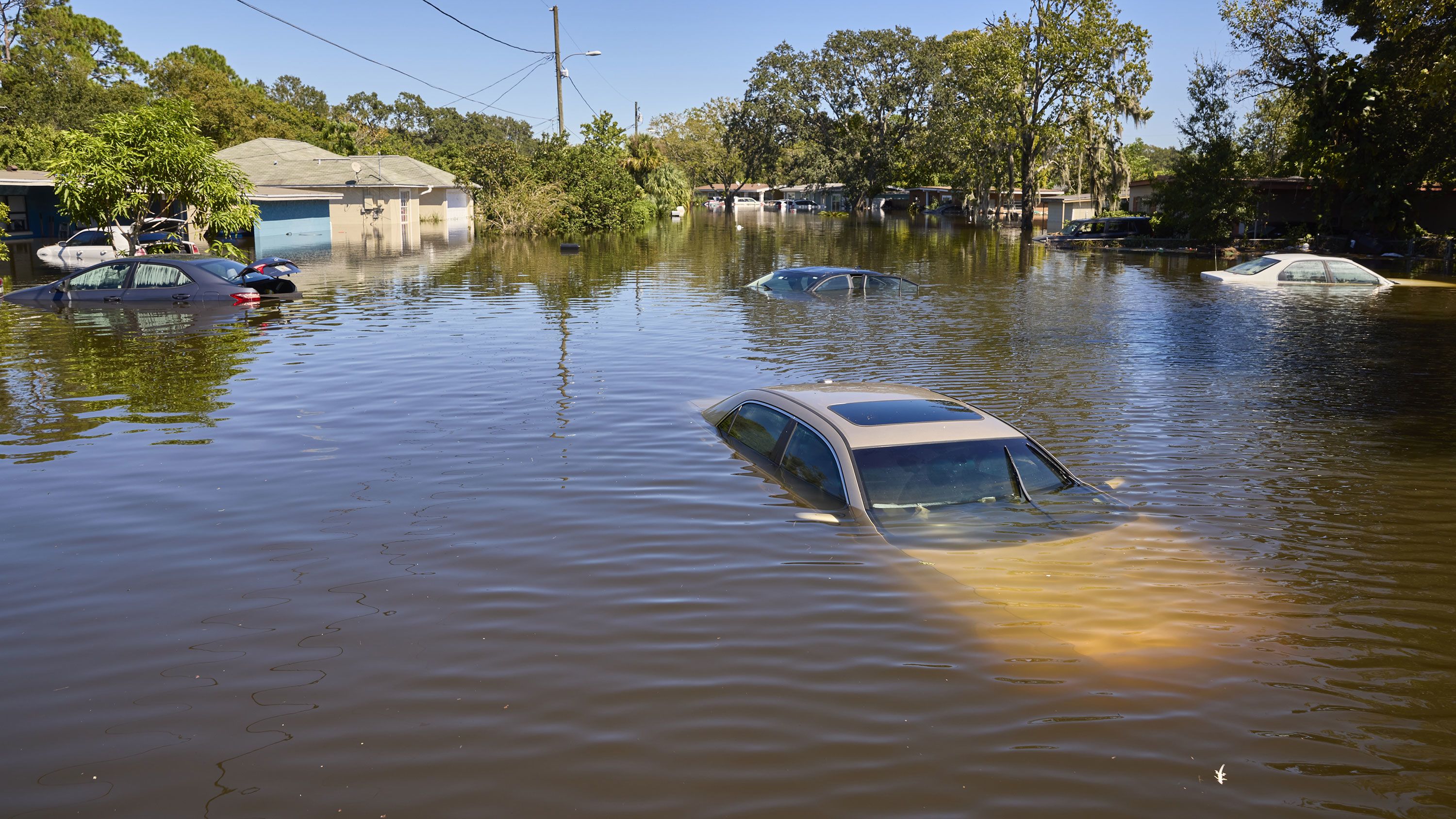 Flooded