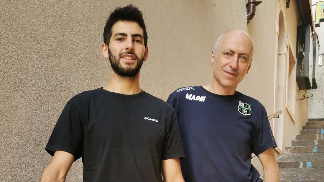 <strong>Super humans: </strong>Giuliano and his father Gianni Segala both carry the 'elixir' gene.