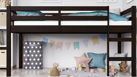 Harriet Bee Schlemmer Double Loft Bed 