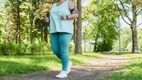 An increase in steps can help with chronic conditions such as diabetes and depression, the study says.