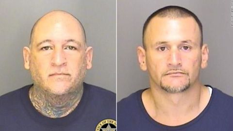 Jesus Manuel Salgado, left, and Alberto Salgado were arrested in connection with the kidnapping and killing of a California family of four. 