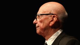 News Corp executive chairman, Rupert Murdoch talks on October 31, 2013 in Sydney, Australia. 