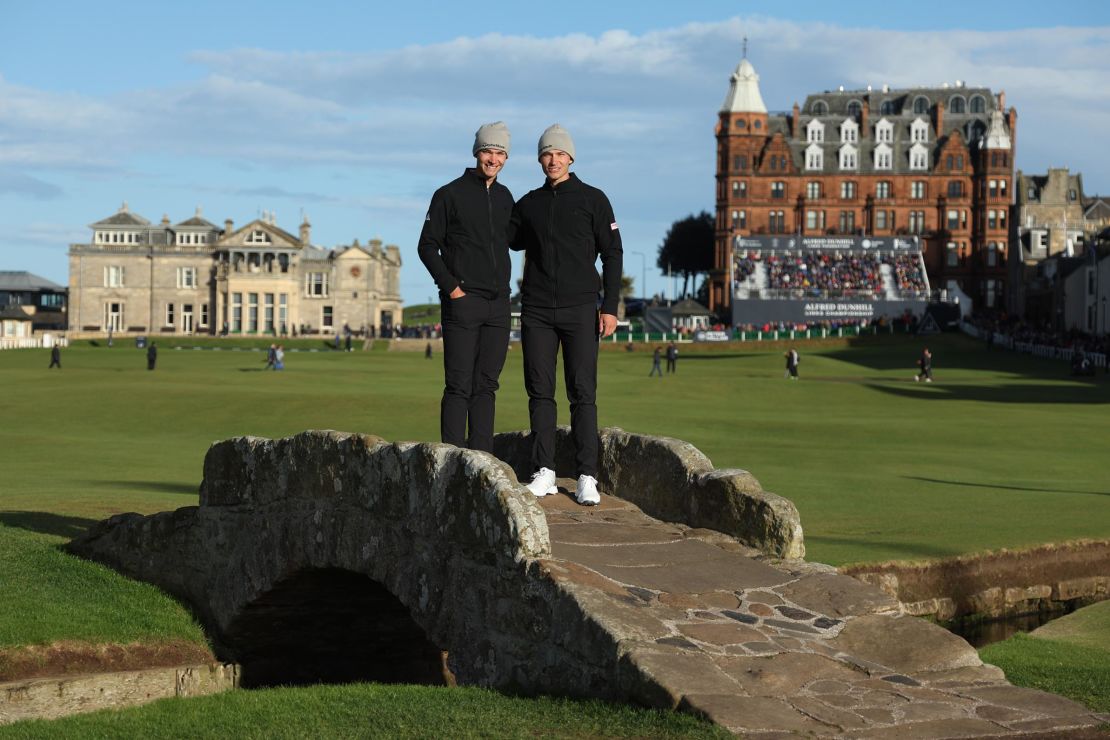 The twins have their sights set on next year's Ryder Cup.