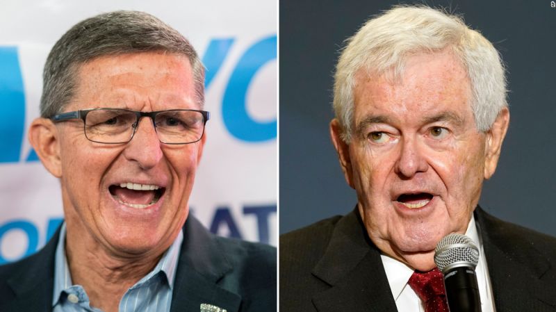 Testimony sought from Michael Flynn and Newt Gingrich in Georgia 2020 election probe